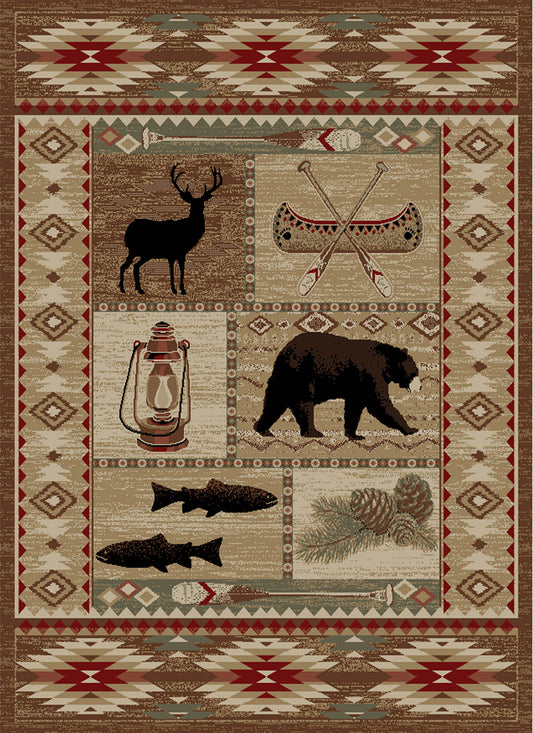 The River Camp Rug Collection