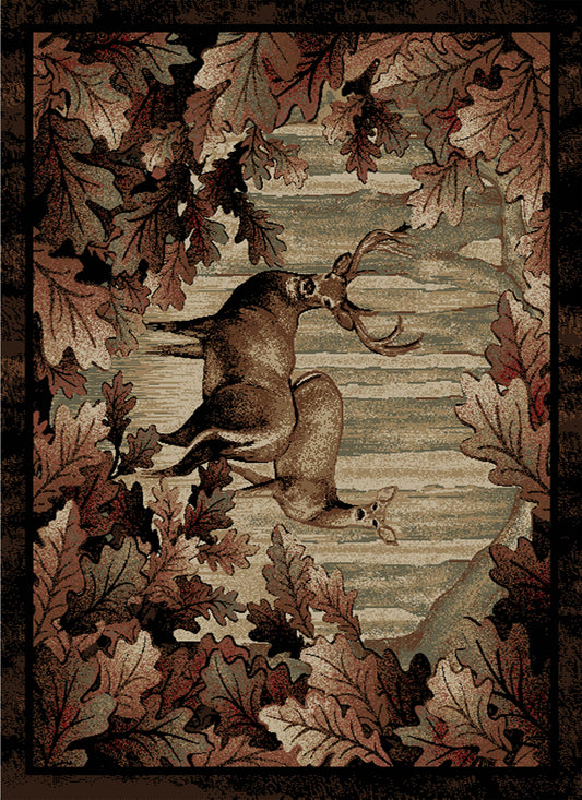 The Whitetail Woods Rug Collection