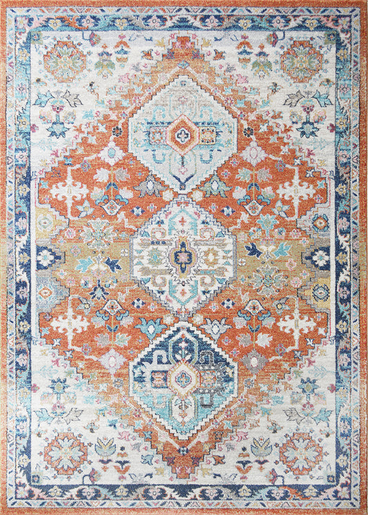 Seville Rust Rug Collection