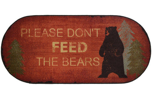 Please Don't Feed the Bears Rug Collection