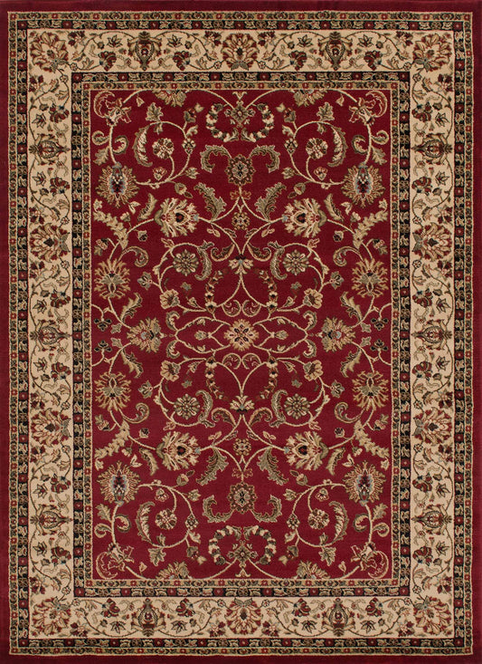 Classic Keshan Claret Rug Collection