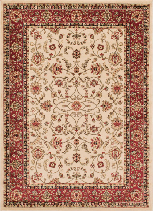 Classic Keshan Ivory Rug Collection