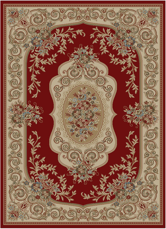 Lyon Claret-Ivory Rug Collection