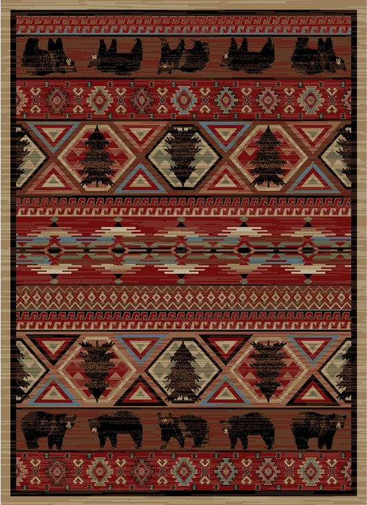 Red Pine Rug Collection