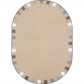 On the Border 5'4" x  7'8" Oval Rug Collection